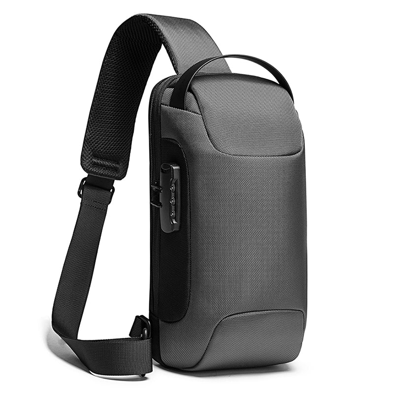 Waterproof Business Messenger Bag - Crossbody Shoulder Bag