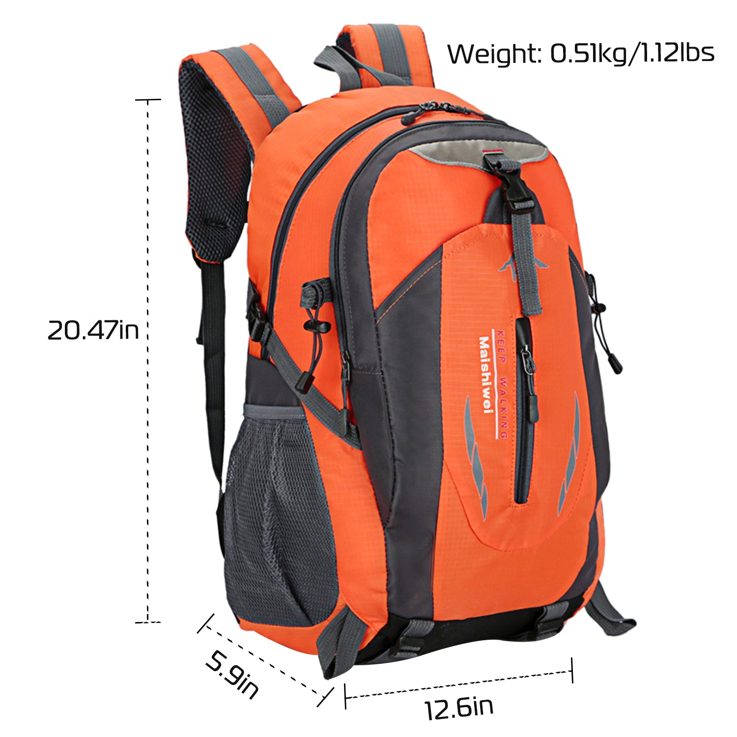 36L Outdoor Backpack - Waterproof Hiking Daypack