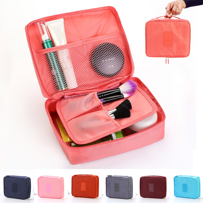 Waterproof Toiletry Bag - Travel Cosmetic Organizer