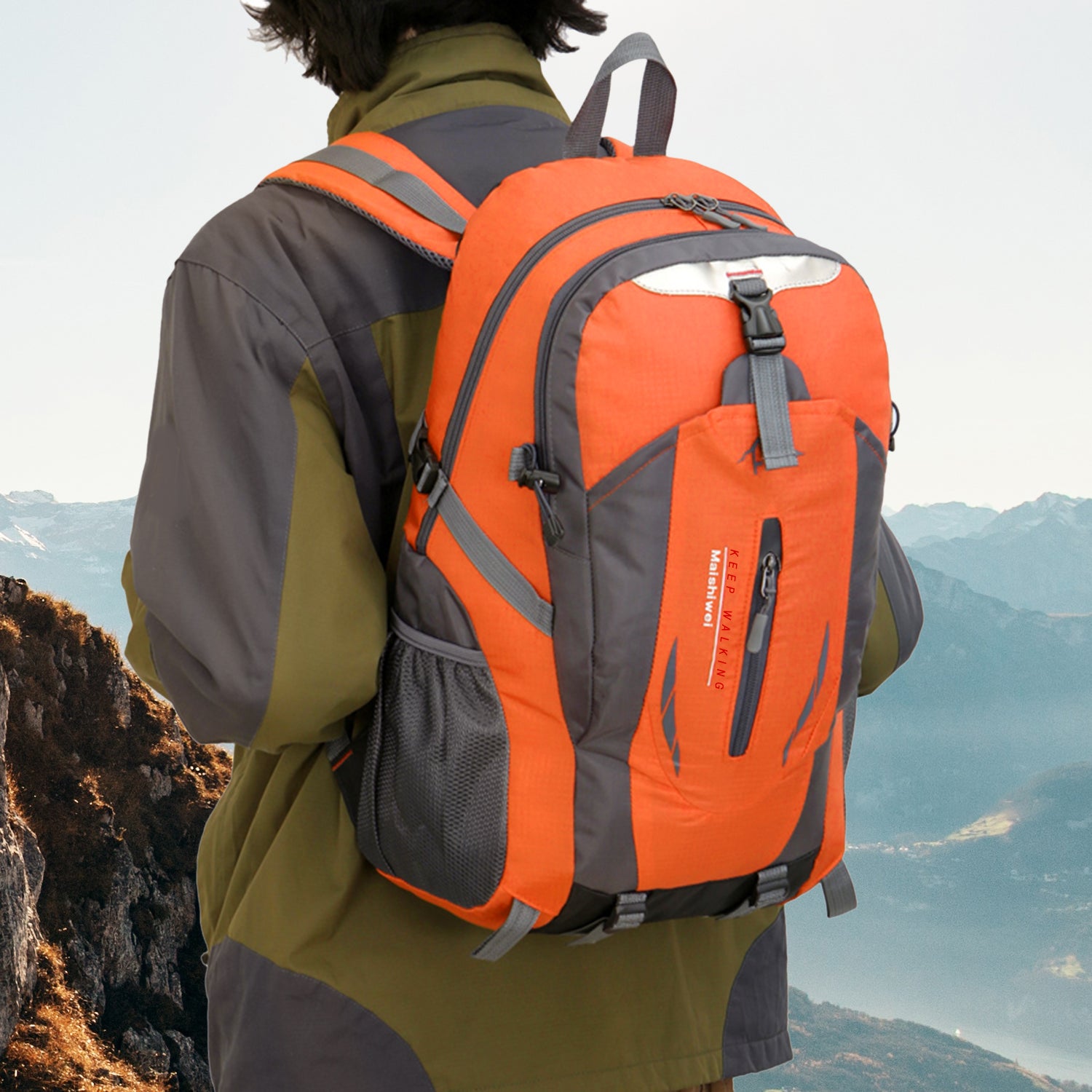 36L Outdoor Backpack - Waterproof Hiking Daypack