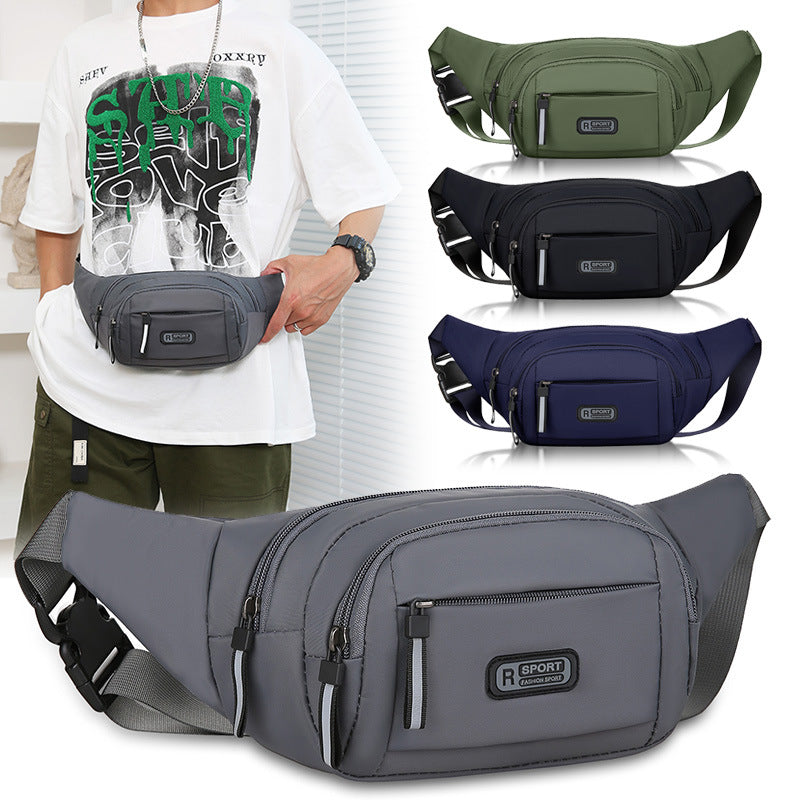 Waterproof Waist Bag - Multifunctional Crossbody Pack